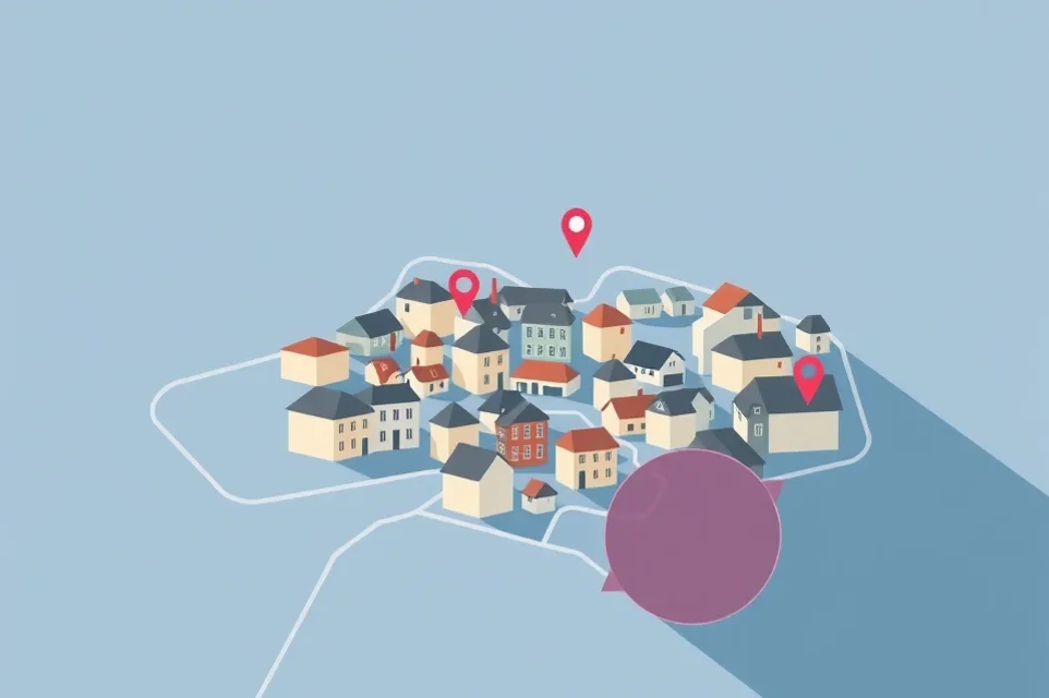 Carte du secteur d'intervention autour de Beauvais (60000)